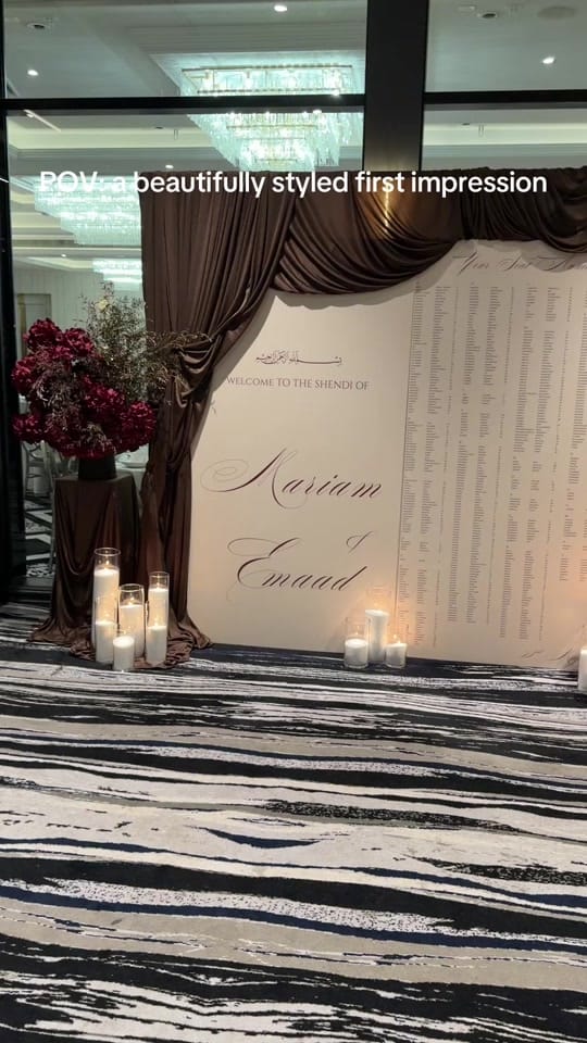 Post 1 by Muse Weddings & Events on TikTok (video)