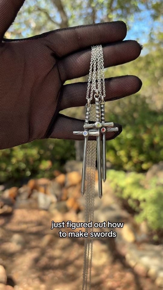 Post 1 by zoe • rare mythos jewelry on TikTok (video)