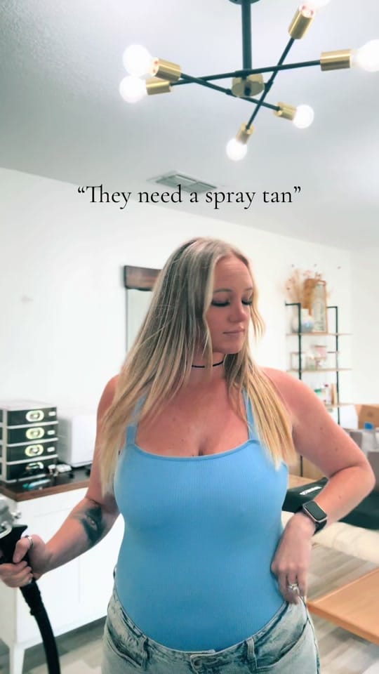 Post 4 by Cait | Orlando Spray Tan on TikTok (video)