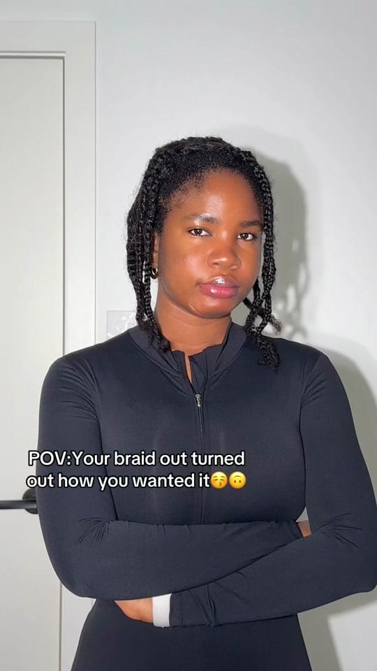 Post 7 by Chizzy🎀|Natural Hair creator on TikTok (video)