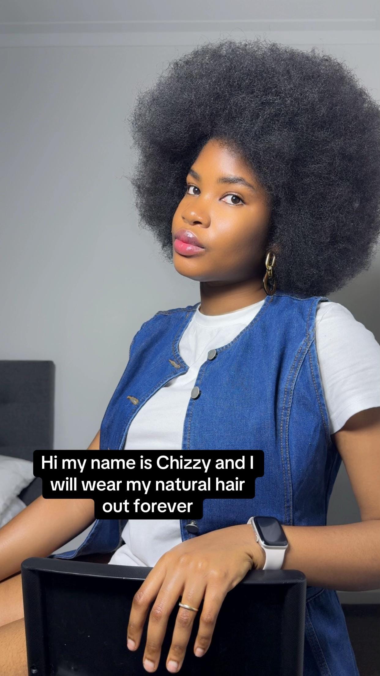 Post 1 by Chizzy🎀|Natural Hair creator on TikTok (video)