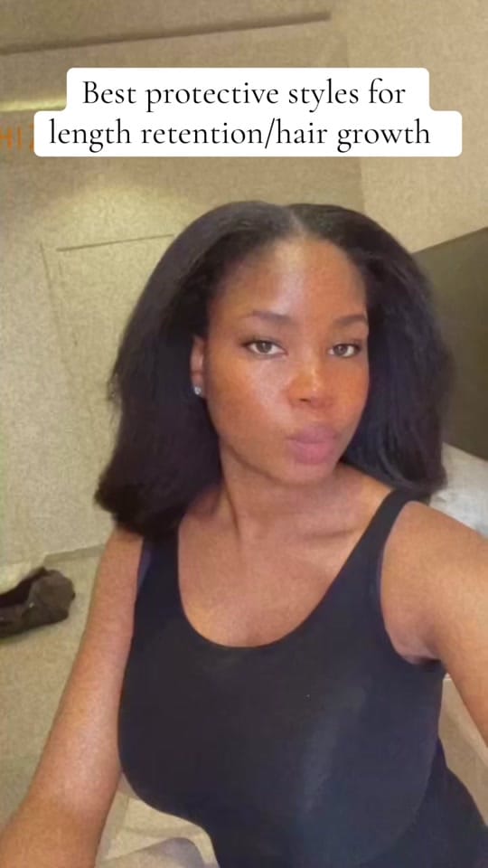 Post 9 by Chizzy🎀|Natural Hair creator on TikTok (video)