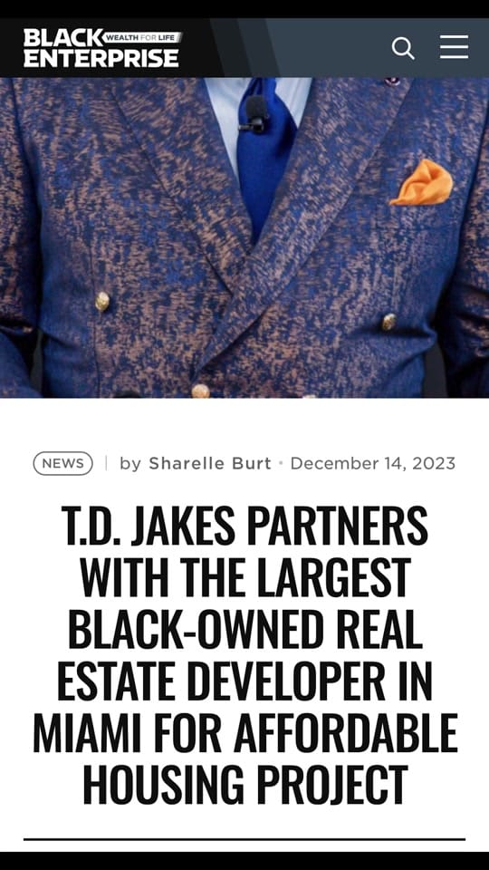 Post 9 by T.D. Jakes on TikTok (video)