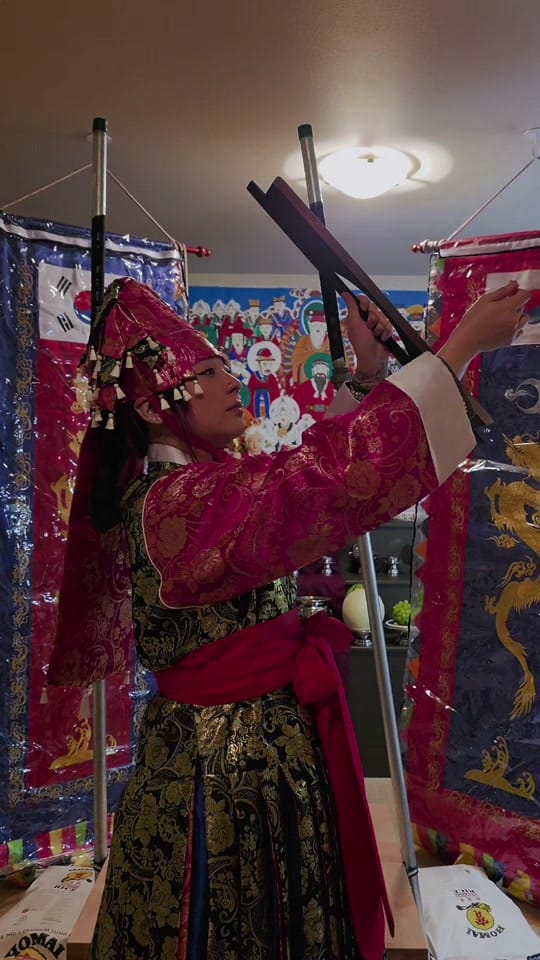 Post 1 by Mudang Mi🪷AuDHD Korean Shaman on TikTok (video)