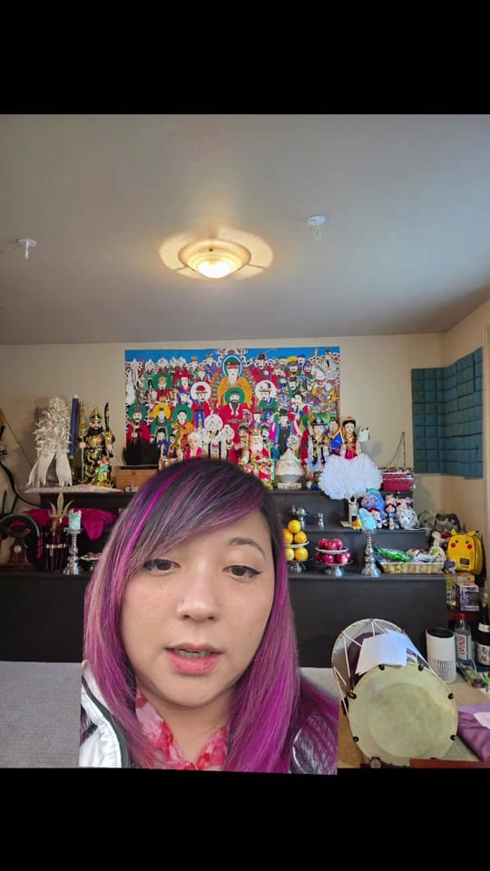 Post 6 by Mudang Mi🪷AuDHD Korean Shaman on TikTok (video)