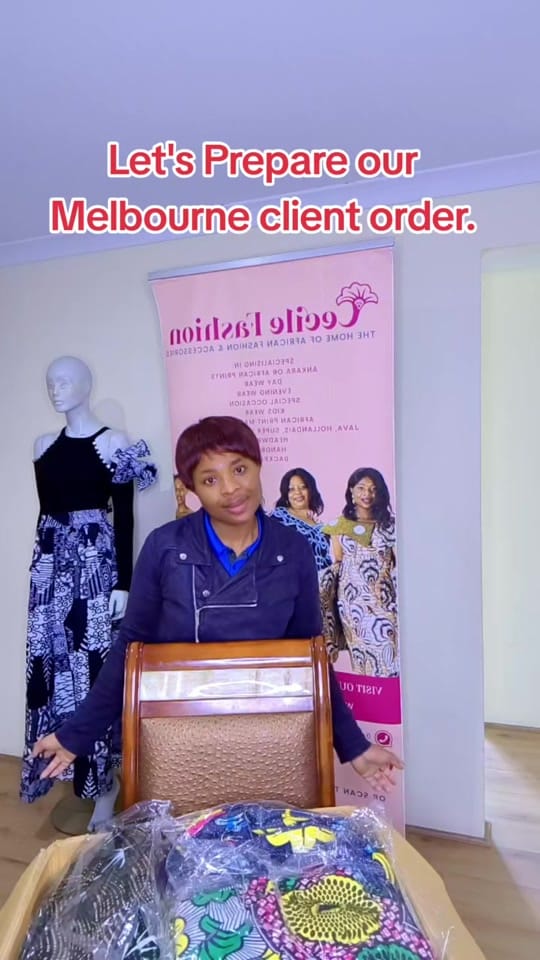 Post 1 by cecileafrofashion on TikTok (video)