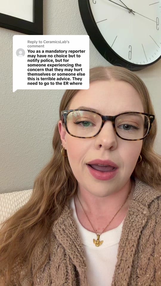 Post 5 by Ashley | Trauma Therapist on TikTok (video)