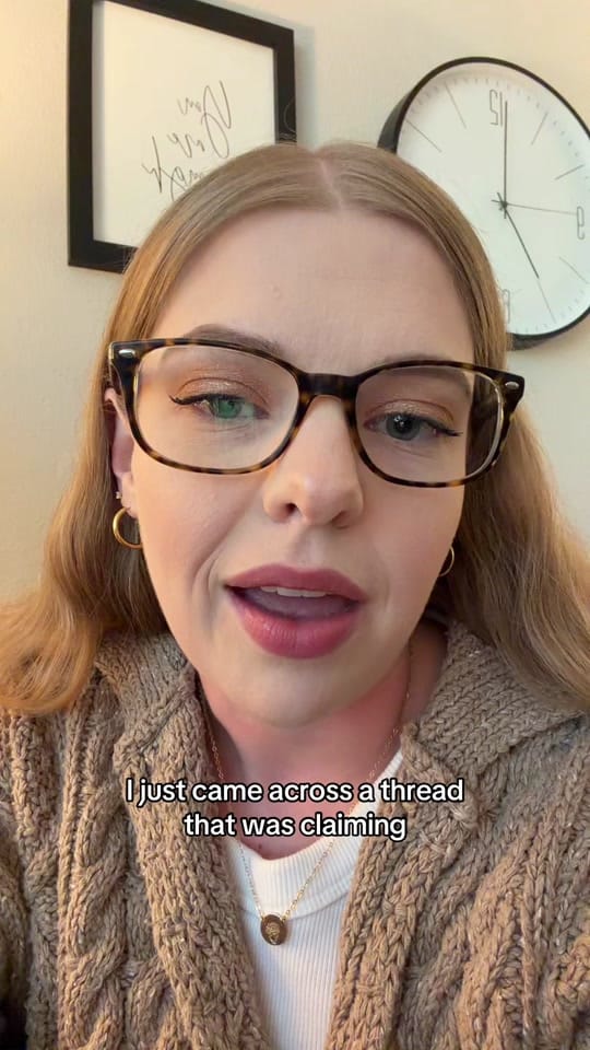 Post 1 by Ashley | Trauma Therapist on TikTok (video)