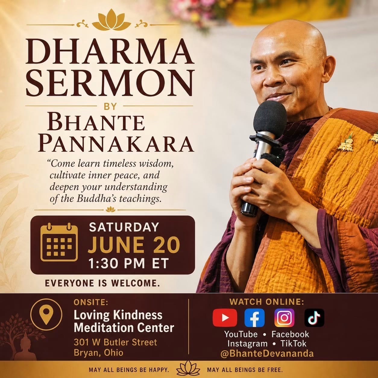 Post 7 by Bhante Devananda on TikTok (video)