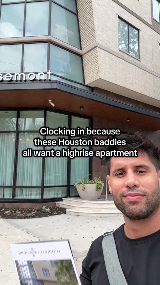 Post 3 by Enrique ➡️ Houston Apartments on TikTok (video)