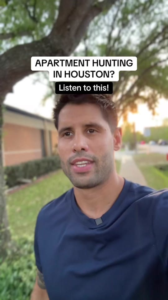 Post 2 by Enrique ➡️ Houston Apartments on TikTok (video)