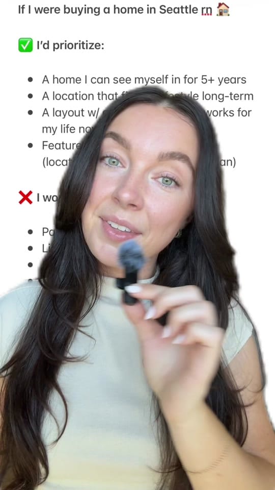 Post 1 by Lorena - Seattle Realtor ✨🏠 on TikTok (video)