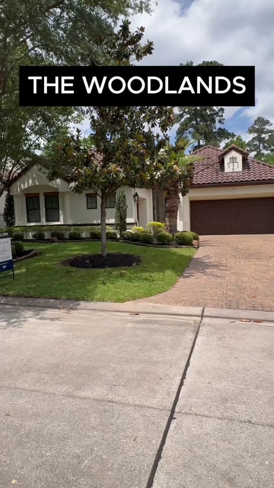 Post 8 by The Woodlands Realtor | HTX on TikTok (video)