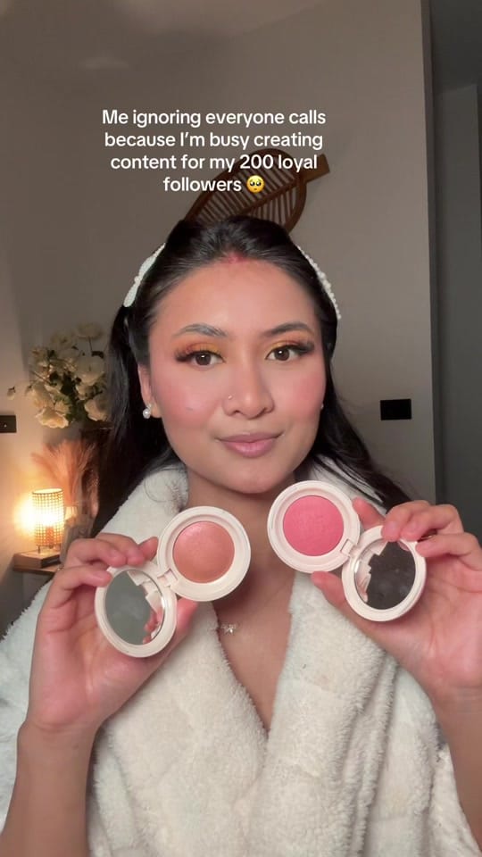 Post 2 by Prabina_makeover on TikTok (video)