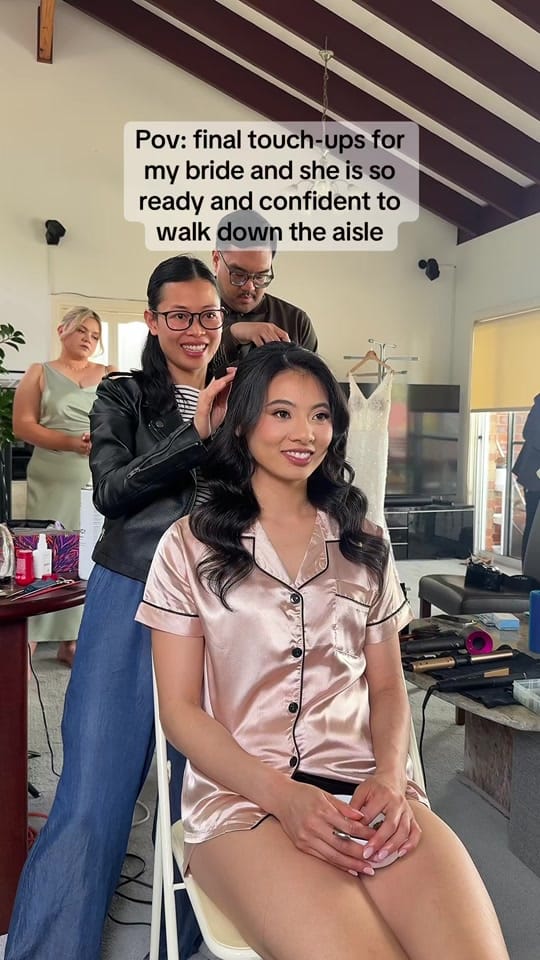Post 1 by Phoebe Tran Makeup and Bridal on TikTok (video)
