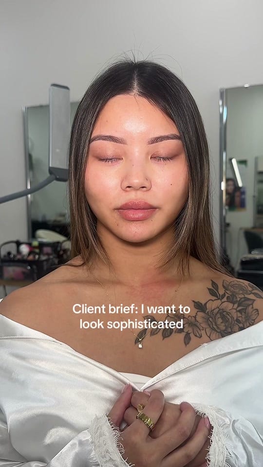 Post 8 by Phoebe Tran Makeup and Bridal on TikTok (video)