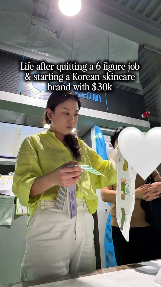 Post 9 by Cindy Moon | K-Beauty Founder on TikTok (video)