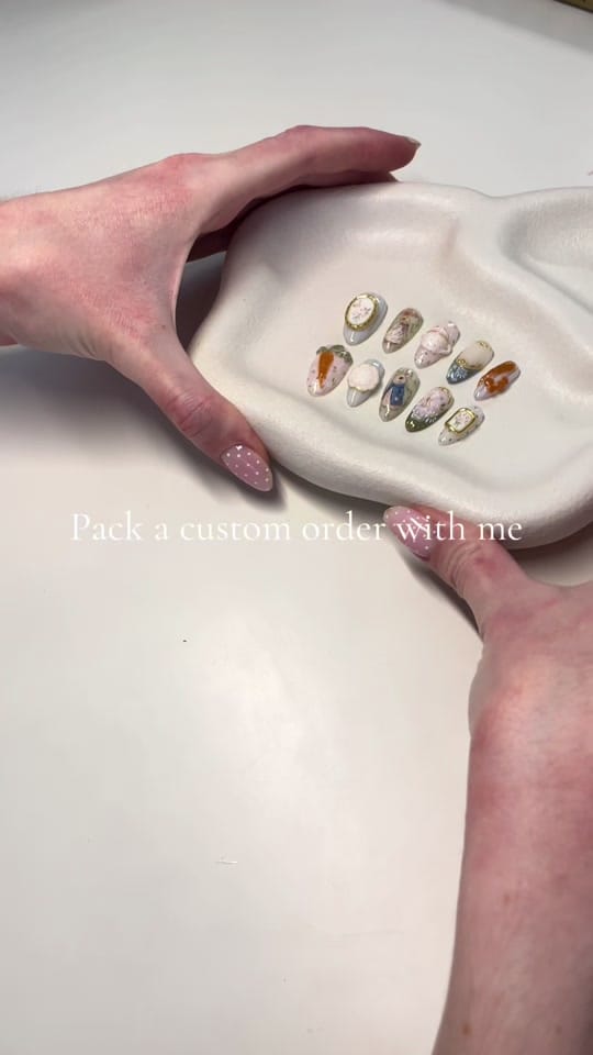 Post 1 by miabellenails on TikTok (video)