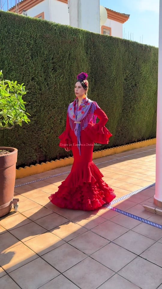 Post 9 by Trajes de Flamenca Doña Macu on TikTok (video)