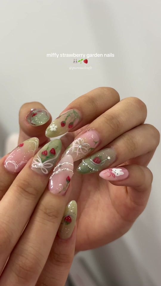 Post 8 by pure nail cafe on TikTok (video)