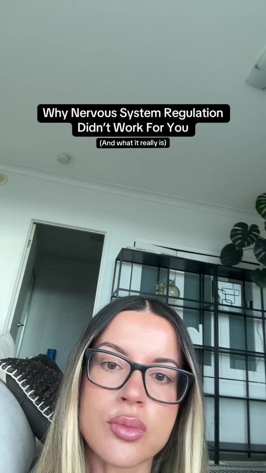 Post 7 by Mia | Regulation + Inner Work on TikTok (video)