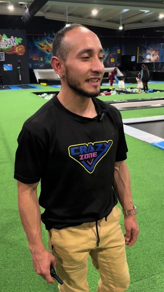 Post 8 by Crazy Zone Trampoline Park on TikTok (video)