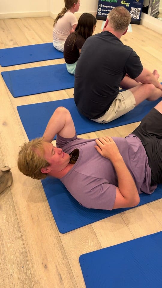 Post 10 by Doga Sydney | Puppy Yoga on TikTok (video)