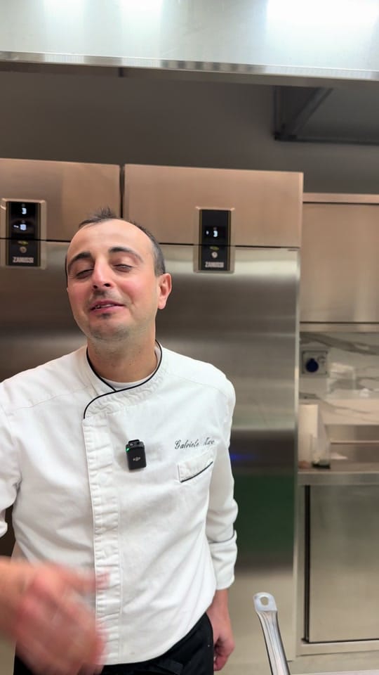 Post 1 by Chef Gabriele Muro on TikTok (video)