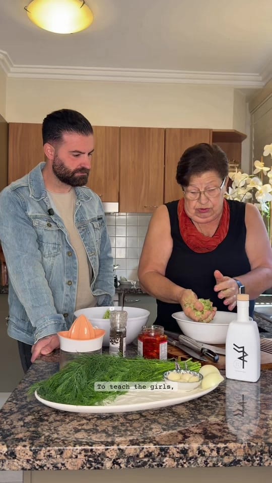Post 2 by YiaYia’s Greek Kitchen on TikTok (video)