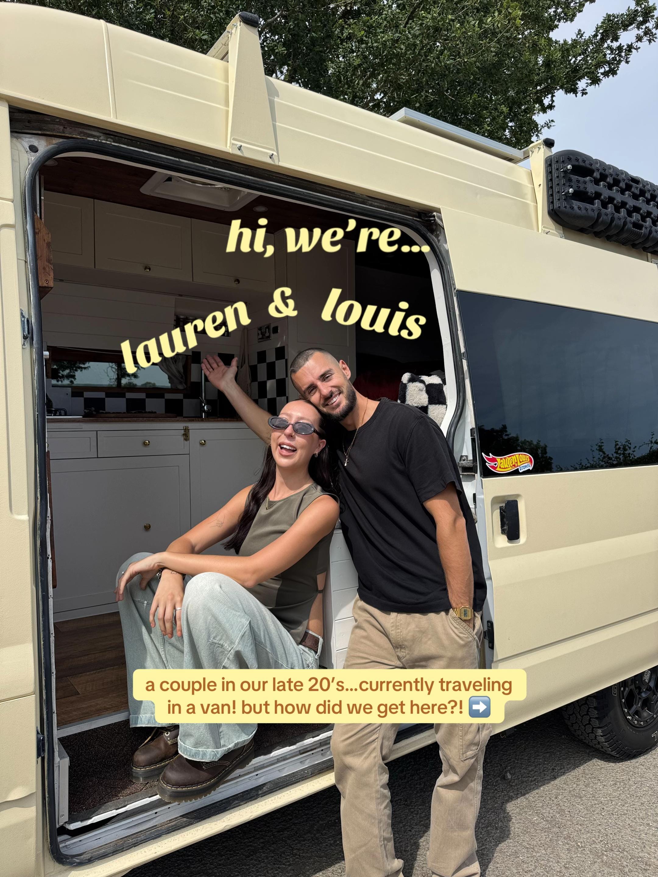Post 8 by Lauren & Louis | Vanlife on TikTok (video)