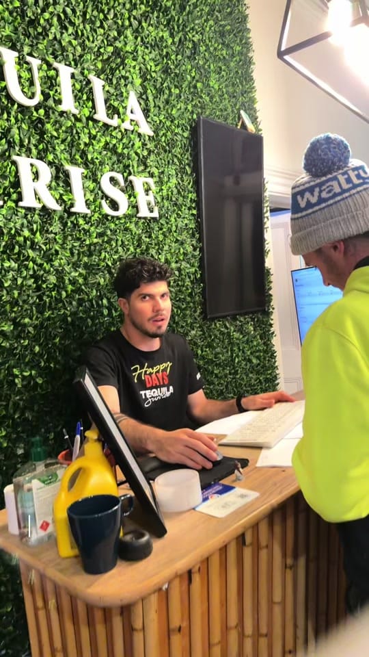 Post 5 by Tequila Sunrise Hostels on TikTok (video)