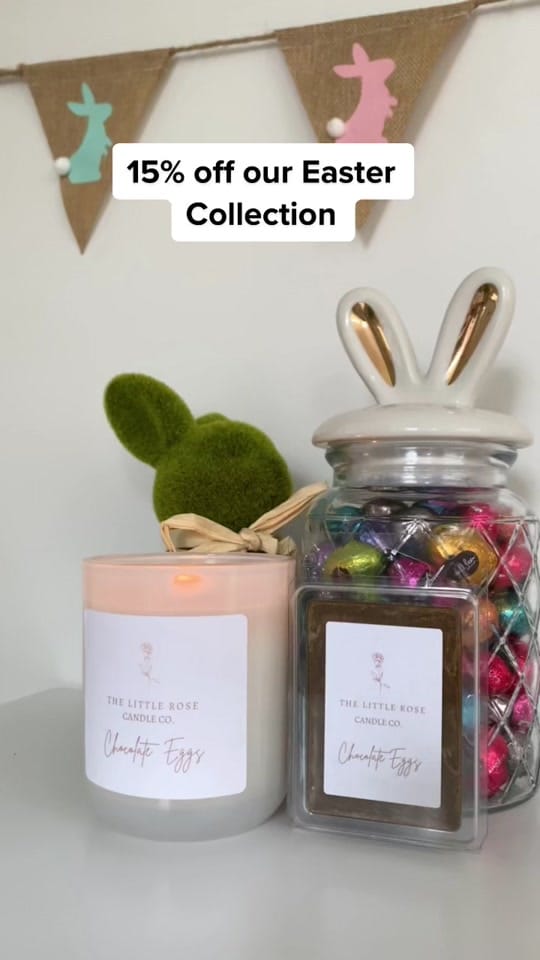 Post 5 by The Little Rose Candle Co. 🌹 on TikTok (video)