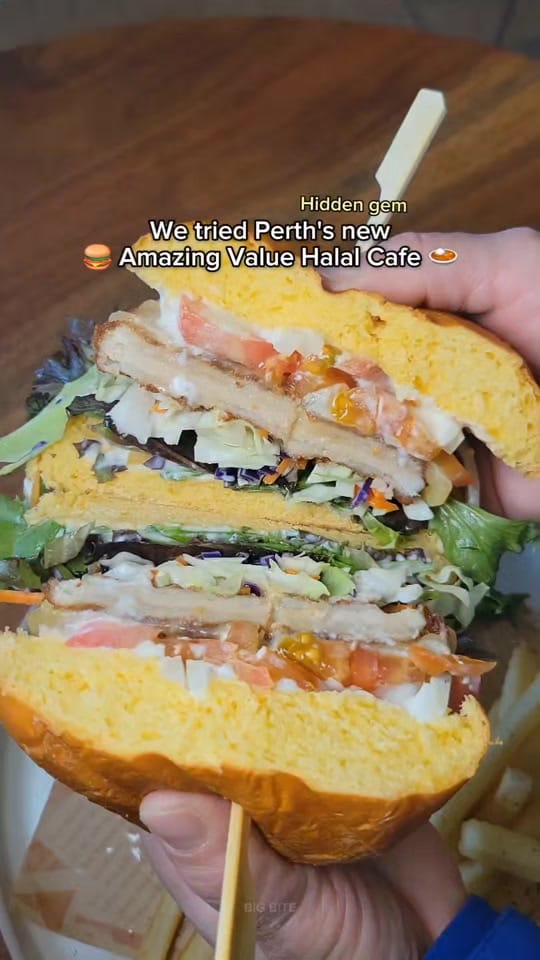 Post 6 by Nikita | BigBiteHalal Perth on TikTok (video)