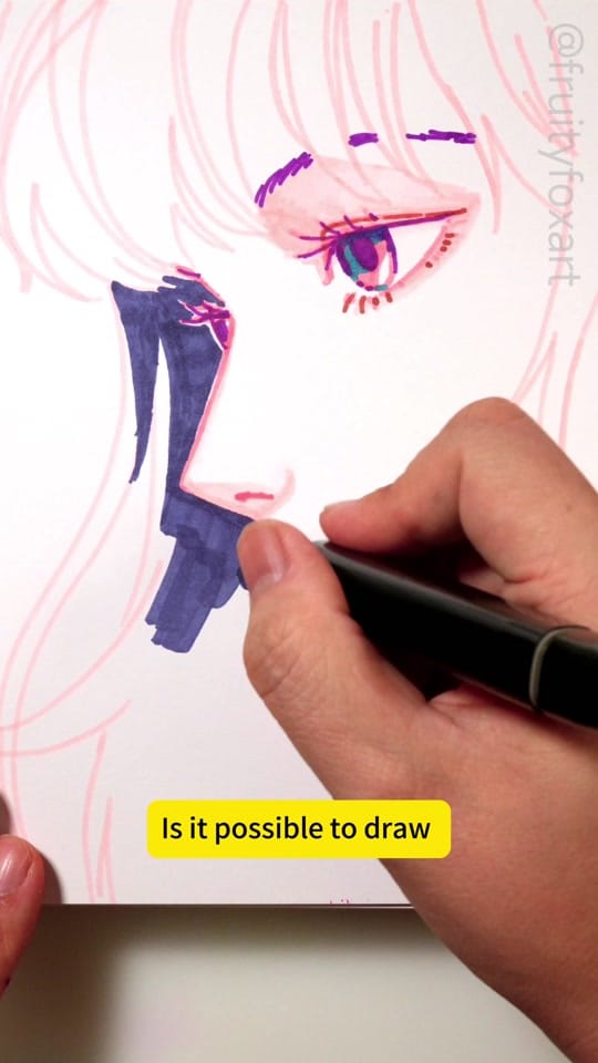 Post 8 by Fruity Fox Art on TikTok (video)