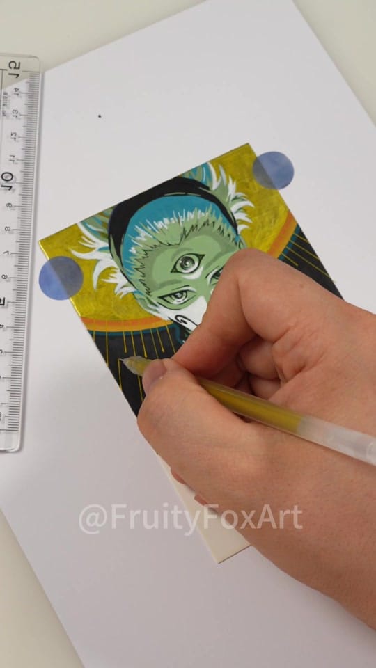 Post 2 by Fruity Fox Art on TikTok (video)