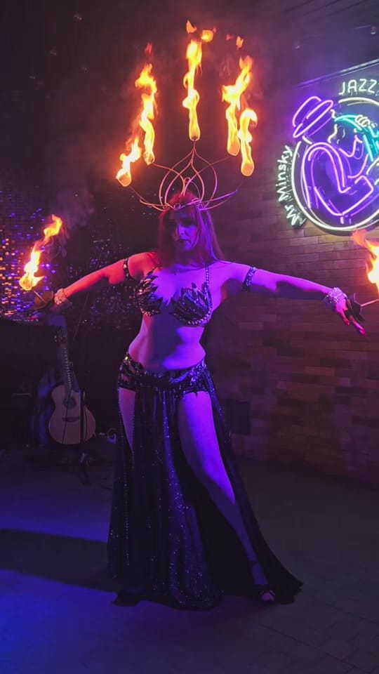 Post 3 by Kalikah Bellydancer on TikTok (video)