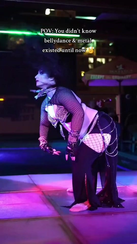 Post 10 by Kalikah Bellydancer on TikTok (video)