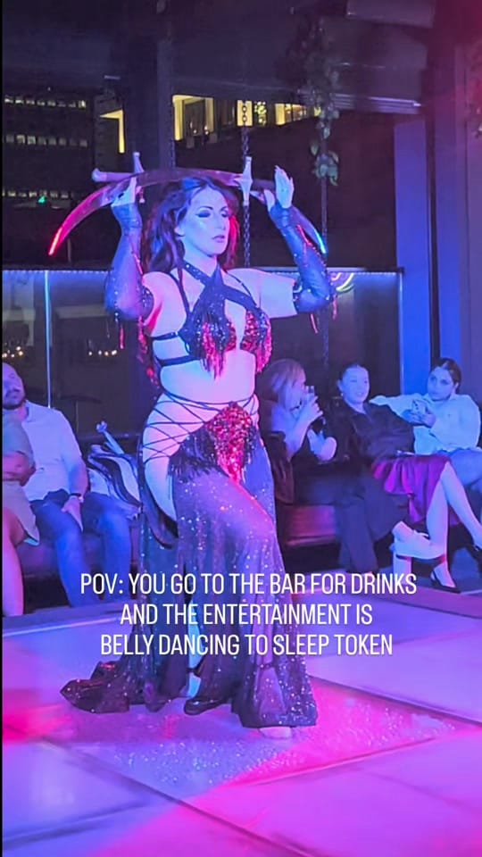 Post 8 by Kalikah Bellydancer on TikTok (video)