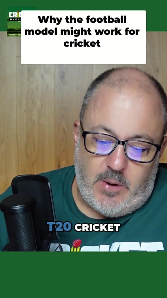 Post 2 by Cricket Unfiltered Podcast on TikTok (video)