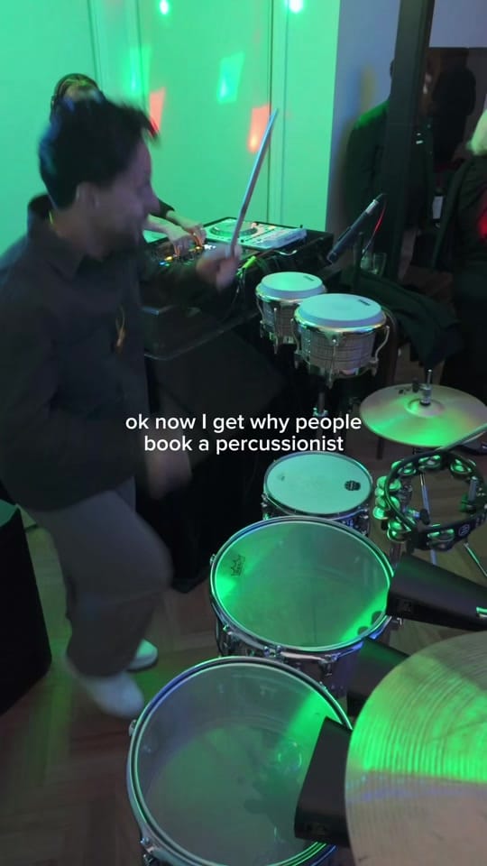 Post 1 by Yuri Lima On Percussion on TikTok (video)