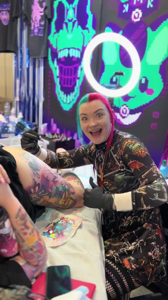Post 8 by Miss Kitty Kat Tattoo on TikTok (video)