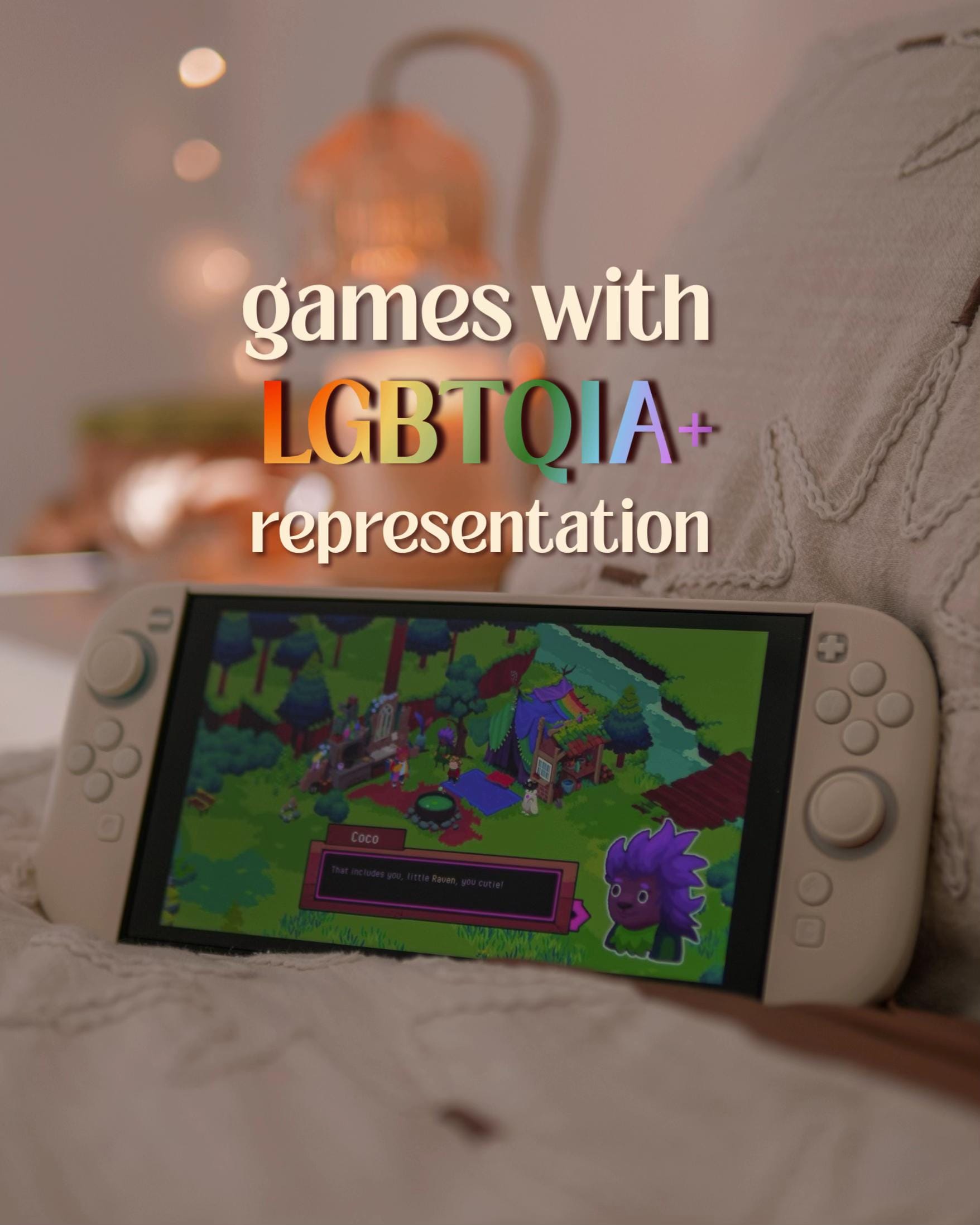 Post 3 by Ronnie | Cozy Gaming 🍄🌿 on TikTok (video)