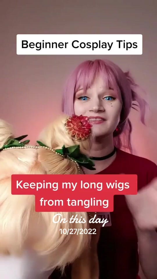 Post 5 by Cora Berry | Cosplayer on TikTok (video)