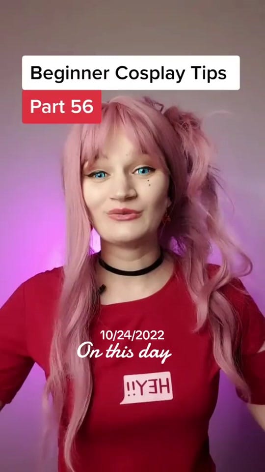 Post 8 by Cora Berry | Cosplayer on TikTok (video)