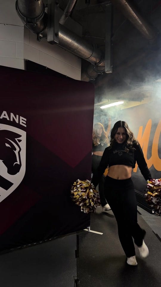 Post 3 by Brisbane Broncos Dance Squad on TikTok (video)