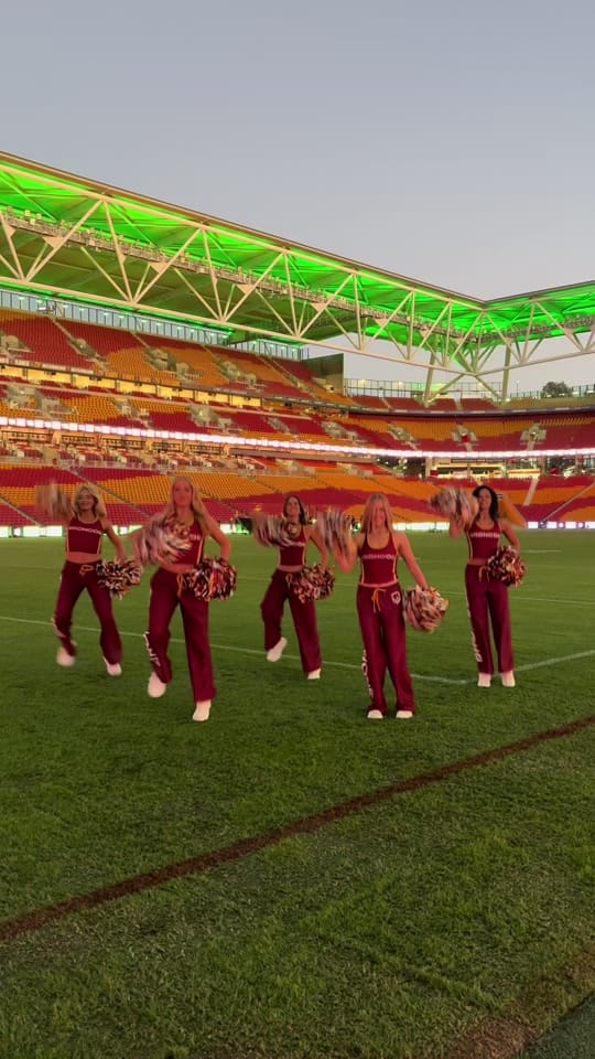 Post 9 by Brisbane Broncos Dance Squad on TikTok (video)