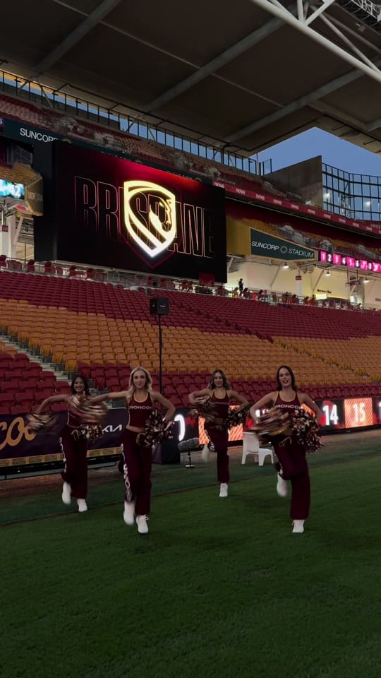 Post 10 by Brisbane Broncos Dance Squad on TikTok (video)
