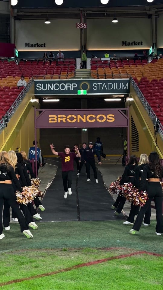 Post 2 by Brisbane Broncos Dance Squad on TikTok (video)