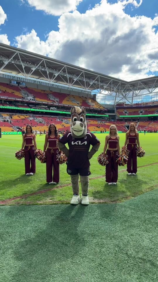 Post 4 by Brisbane Broncos Dance Squad on TikTok (video)