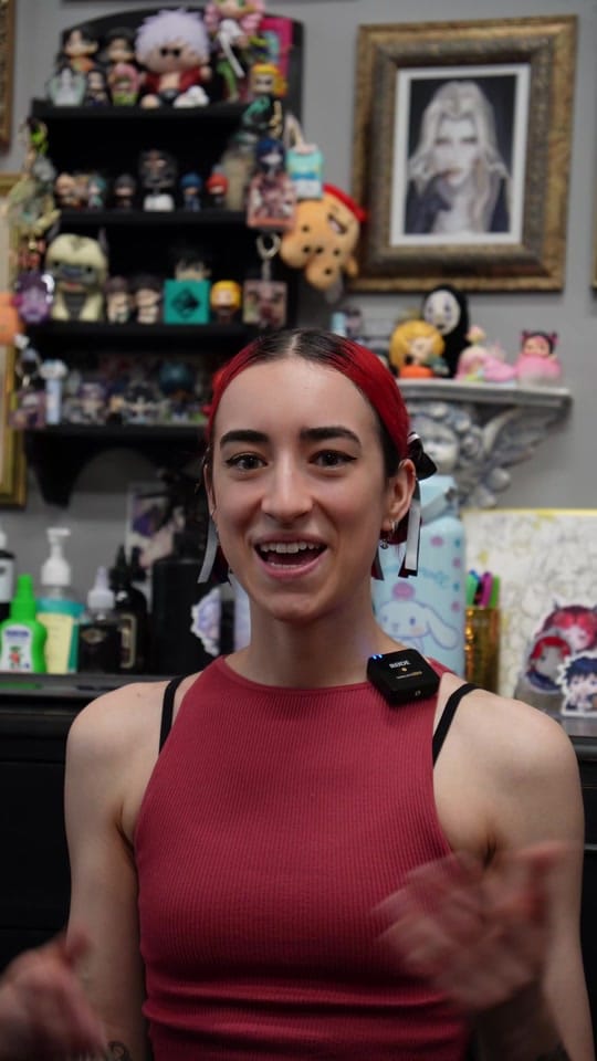 Post 8 by Tay - Anime Tattoo Artist on TikTok (video)